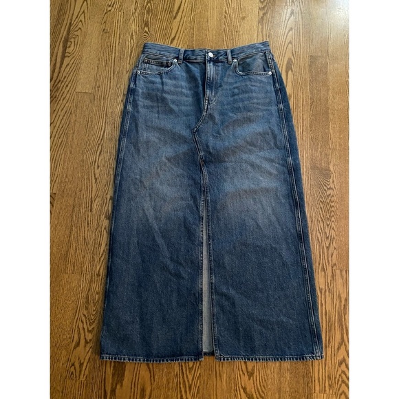 MADEWELL Midi Jean Skirt - Picture 6 of 8